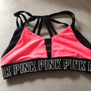 Pink Victoria Secret Ultimate Sports Bra